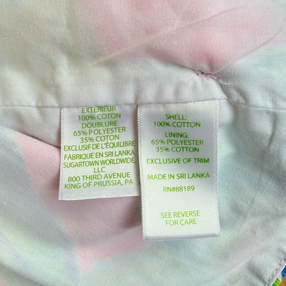EUC Basically Brand New Lilly Pulitzer Baby Girl Dress + Bloomers-Banana Leaf - Picture 7 of 7